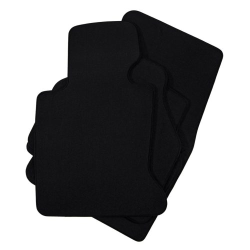 EgriAuto plyšový textilní koberec černý Bmw 7 E65 2001-2008 4 ks