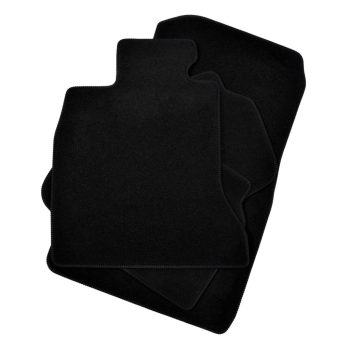   EgriAuto plyšový textilní koberec černý Bmw 7 F01 2009-2016 4 ks