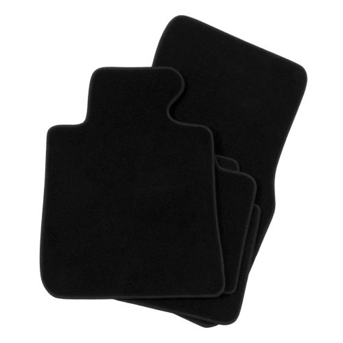 EgriAuto plyšový textilní koberec černý Bmw 3 F30 2012-2018 4 ks