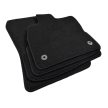 EgriAuto plyšový textilní koberec černý Bmw X2 F39 2018-vyšší 4 ks