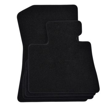   EgriAuto plyšový textilní koberec černý Bmw X6 G06 2020-vyšší 4 ks