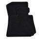 EgriAuto plyšový textilní koberec černý Bmw X6 G06 2020-vyšší 4 ks