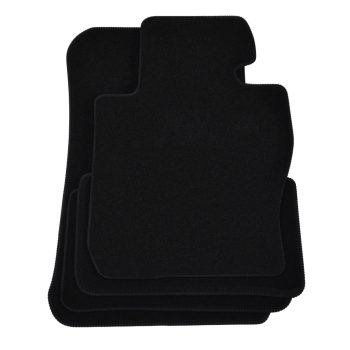   EgriAuto plyšový textilní koberec černý Bmw X1 E84 2009-2014