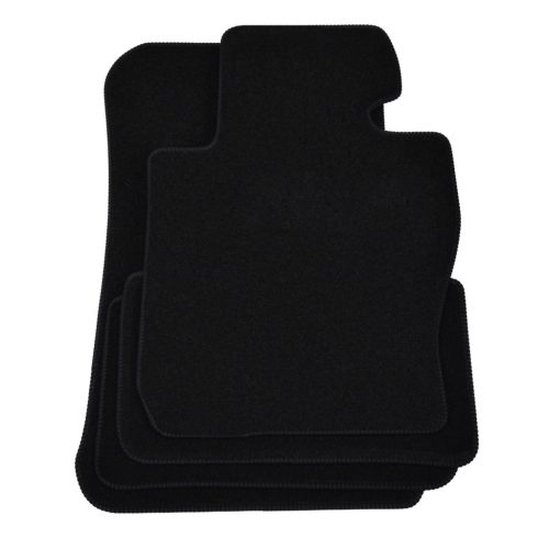 EgriAuto plyšový textilní koberec černý Bmw X1 E84 2009-2014