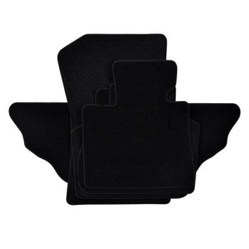  EgriAuto plyšový textilní koberec černý Bmw X7 7místný 2019-vyšší 6 ks