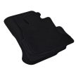 EgriAuto plyšový textilní koberec černý Bmw 6 F06 2018-2021 4 ks