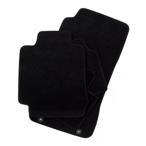 EgriAuto plyšový textilní koberec černý Bmw 3 E36 Cabrio 1992-1998 4 ks