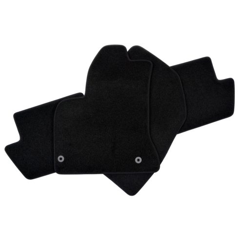 EgriAuto plyšový textilní koberec černý CITROEN C4 Grand Picasso 7seat 2006-2013 6 ks