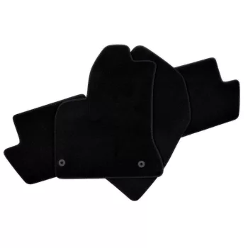   EgriAuto plyšový textilní koberec černý CITROEN C4 Picasso 5seat 2006-2013 4 ks