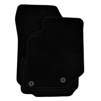   EgriAuto plyšový textilní koberec černý DS3 Crossback 2020-magasabb 4 ks