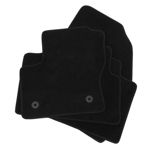EgriAuto plyšový textilní koberec černý FORD C-Max 2011-2019 4 ks