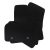 EgriAuto plyšový textilní koberec černý FORD Kuga 2008-2012 4 ks