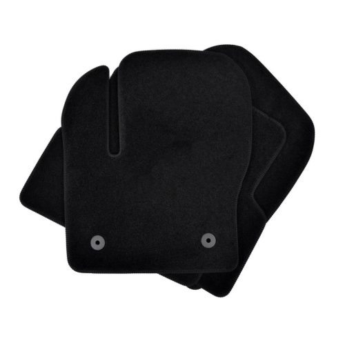 EgriAuto plyšový textilní koberec černý FORD Kuga 2013-2017 4 ks