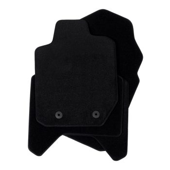   EgriAuto plyšový textilní koberec černý FORD Ranger T6/T7 2013-vyšší 4 ks