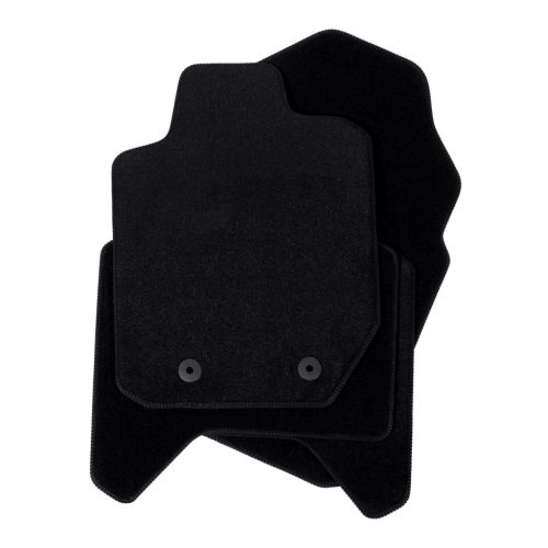 EgriAuto plyšový textilní koberec černý FORD Ranger T6/T7 2013-vyšší 4 ks