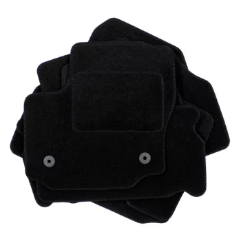   EgriAuto plyšový textilní koberec černý FORD S-Max 2016-vyšší 6 ks