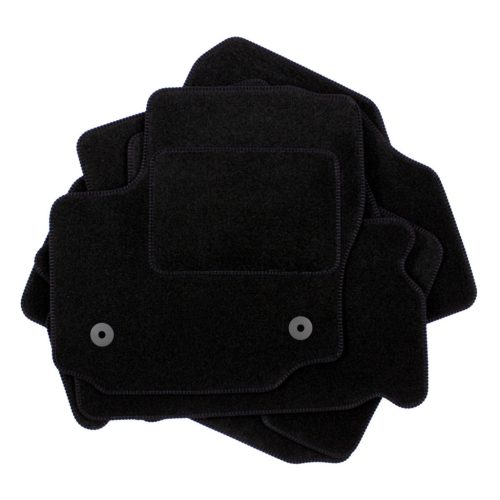 EgriAuto plyšový textilní koberec černý FORD S-Max 2016-vyšší 6 ks