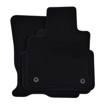   EgriAuto plyšový textilní koberec černý FORD Kuga PHEV 2020-magasabb 4 ks