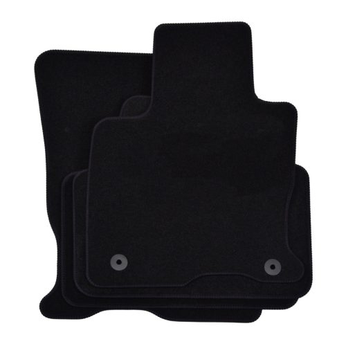 EgriAuto plyšový textilní koberec černý FORD Kuga PHEV 2020-magasabb 4 ks