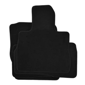   EgriAuto plyšový textilní koberec černý FORD Explorer 2019-magasabb 4 ks
