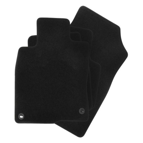 EgriAuto plyšový textilní koberec černý HONDA Civic 5D 2017-vyšší 4 ks