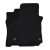 EgriAuto plyšový textilní koberec černý HYUNDAI Kona Electric 2017-vyšší 4 ks