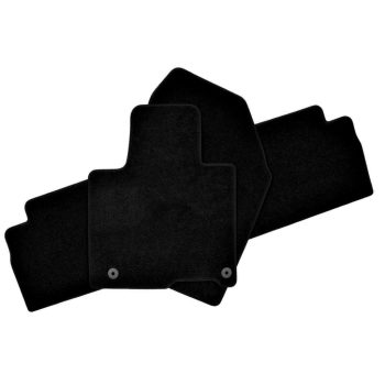   EgriAuto plyšový textilní koberec černý HYUNDAI Santa Fe 2018-vyšší 4 ks