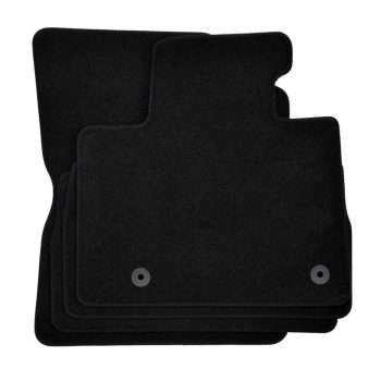   EgriAuto plyšový textilní koberec černý HYUNDAI Santa Fe hybrid 2018-2024 4 ks