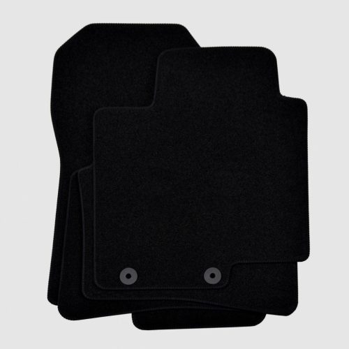 EgriAuto plyšový textilní koberec černý HYUNDAI Bayon 2021-vyšší 4 ks