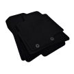 EgriAuto plyšový textilní koberec černý HYUNDAI Bayon 2021-vyšší 4 ks