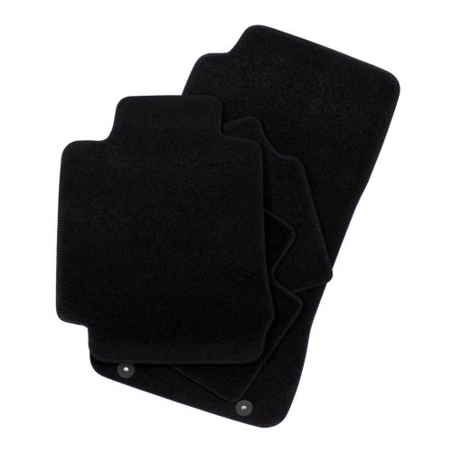 EgriAuto plyšový textilní koberec černý HYUNDAI Ionic 5 2021-vyšší 2 ks