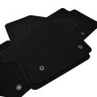 EgriAuto plyšový textilní koberec černý Kia Sorento 2014-2019 4 ks