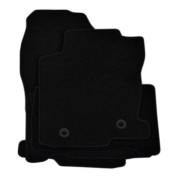   EgriAuto plyšový textilní koberec černý Lexus NX 2014-2021 4 ks