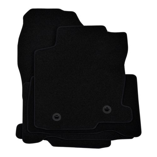 EgriAuto plyšový textilní koberec černý Lexus NX 2014-2021 4 ks