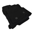 EgriAuto plyšový textilní koberec černý Lexus NX 2014-2021 4 ks