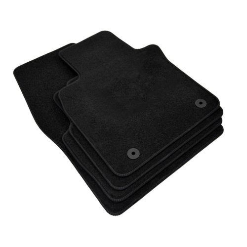 EgriAuto plyšový textilní koberec černý Mazda 3 2019-vyšší 4 ks
