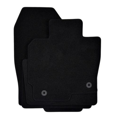 EgriAuto plyšový textilní koberec černý Mazda CX5 2012-2016 4 ks