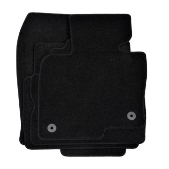   EgriAuto plyšový textilní koberec černý Mazda CX5 2017-vyšší 4 ks