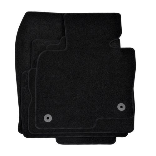 EgriAuto plyšový textilní koberec černý Mazda CX5 2017-vyšší 4 ks