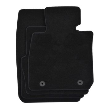   EgriAuto plyšový textilní koberec černý Mazda CX-3 2015-vyšší 4 ks