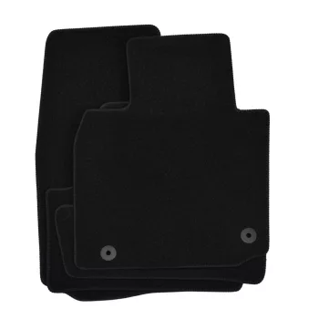   EgriAuto plyšový textilní koberec černý Mazda MX-30 2021-vyšší 4 ks