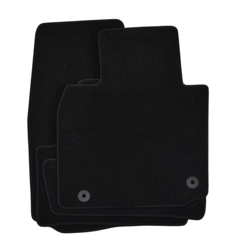 EgriAuto plyšový textilní koberec černý Mazda MX-30 2021-vyšší 4 ks