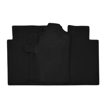   EgriAuto plyšový textilní koberec černý MERCEDES Vito 2014-magasabb 4 ks