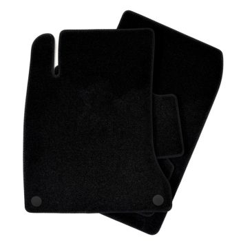   EgriAuto plyšový textilní koberec černý MERCEDES CLA C117 2013-2018 4 ks