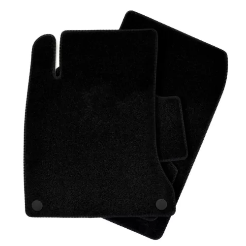 EgriAuto plyšový textilní koberec černý MERCEDES CLA C117 2013-2018 4 ks