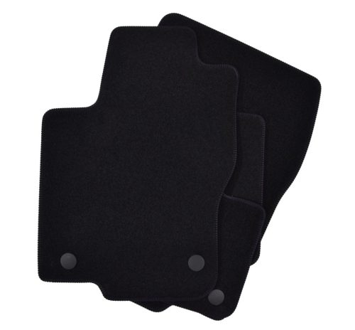 EgriAuto plyšový textilní koberec černý MERCEDES GLE coupe C292 2015-2020 4 ks
