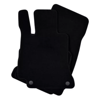   EgriAuto plyšový textilní koberec černý MERCEDES GLE W213 2017-magasabb 4 ks