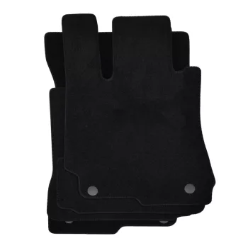   EgriAuto plyšový textilní koberec černý MERCEDES S W221 2005-2013 4 ks