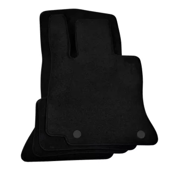   EgriAuto plyšový textilní koberec černý MERCEDES C W206 S206 2021-vyšší 4 ks