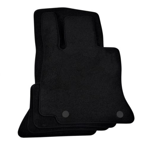 EgriAuto plyšový textilní koberec černý MERCEDES C W206 S206 2021-vyšší 4 ks